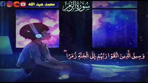 حالات واتس اب راحة للسمع ونقاء للقلب /بصوت القارئ محمد عبد الله