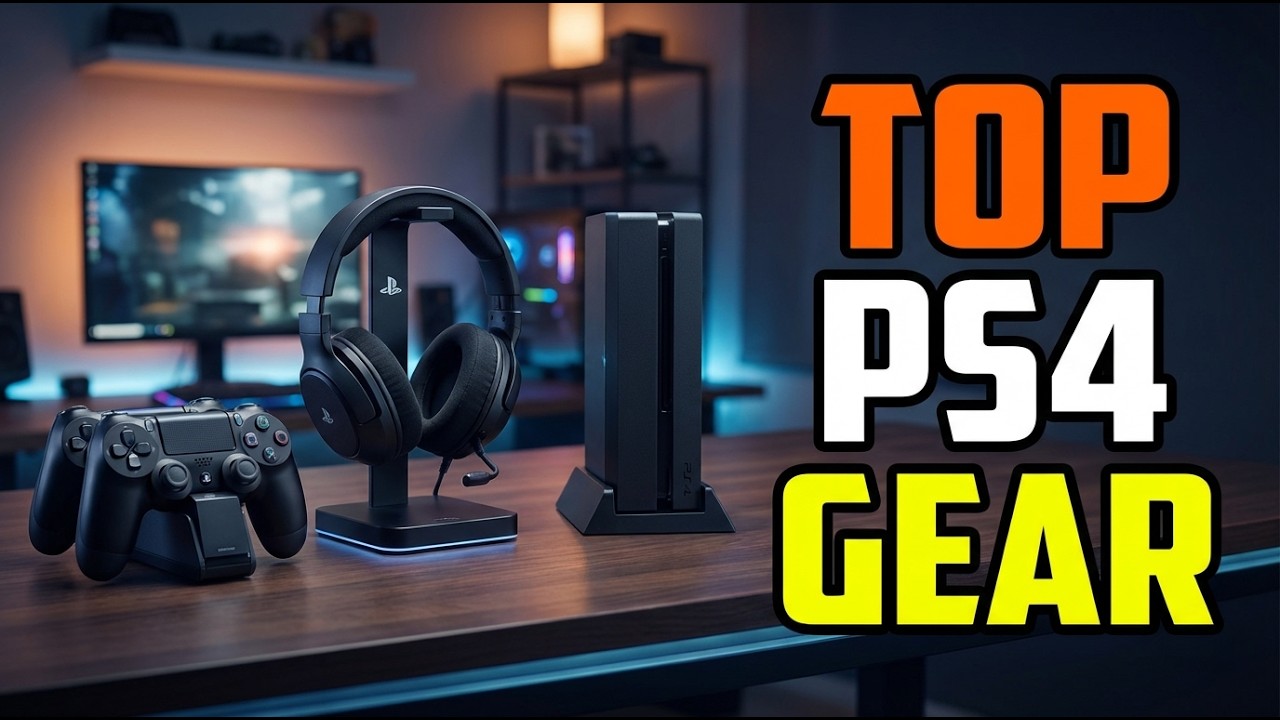 TOP 5 Best PS4 Accessories 2026