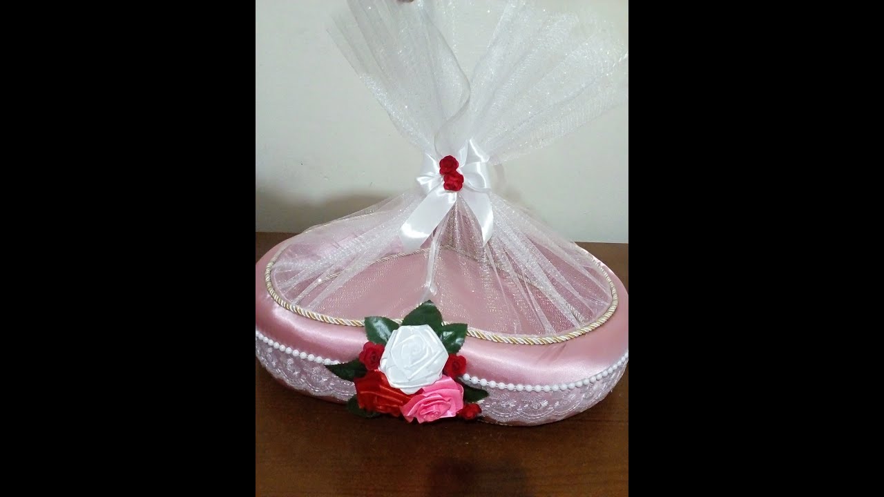 طريقة صنع سلة كوسمتيك بإعادة تدوير