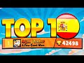 LLEGO AL TOP 1 DE ESPAÑA EN BRAWL STARS (DE LOCOS)