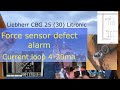 Liebherr CBG 25 (30) Litronic - FORCE sensor defect - Current loop 4-20ma