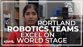 2 Portland high school robotics teams make it to World Championship in Texas