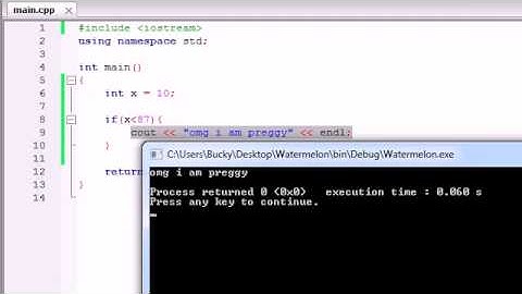 Buckys C++ Programming Tutorials - 16 - if Statement.....again