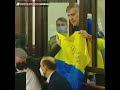 Саакашвілі заспівав гімн України на суді в Грузії