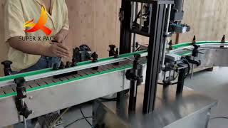 ChaoXian Linear Automatic 4 Heads Essential Oil Bottle Filling Capping Machines #chaoxian #filling