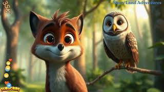 The Brave Little Squirrel and the Golden Acorn 🌰🦊 | A Tale of Courage & Friendship!