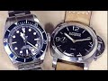 The Truth about Replica Watches | Panerai Fiddy 127 and Tudor Black Bay Blue in 4k