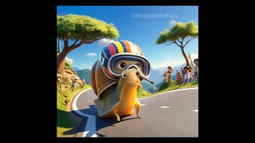 Snail race#shorts #viralvideo #animals #aianimals #snail #racing