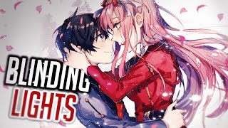 Nightcore - Blinding Lights (Rock Version) (Lyrics)