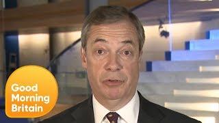 Nigel Farage Calls on Theresa May to Resign Amid Brexit Defeat | Good Morning Britain