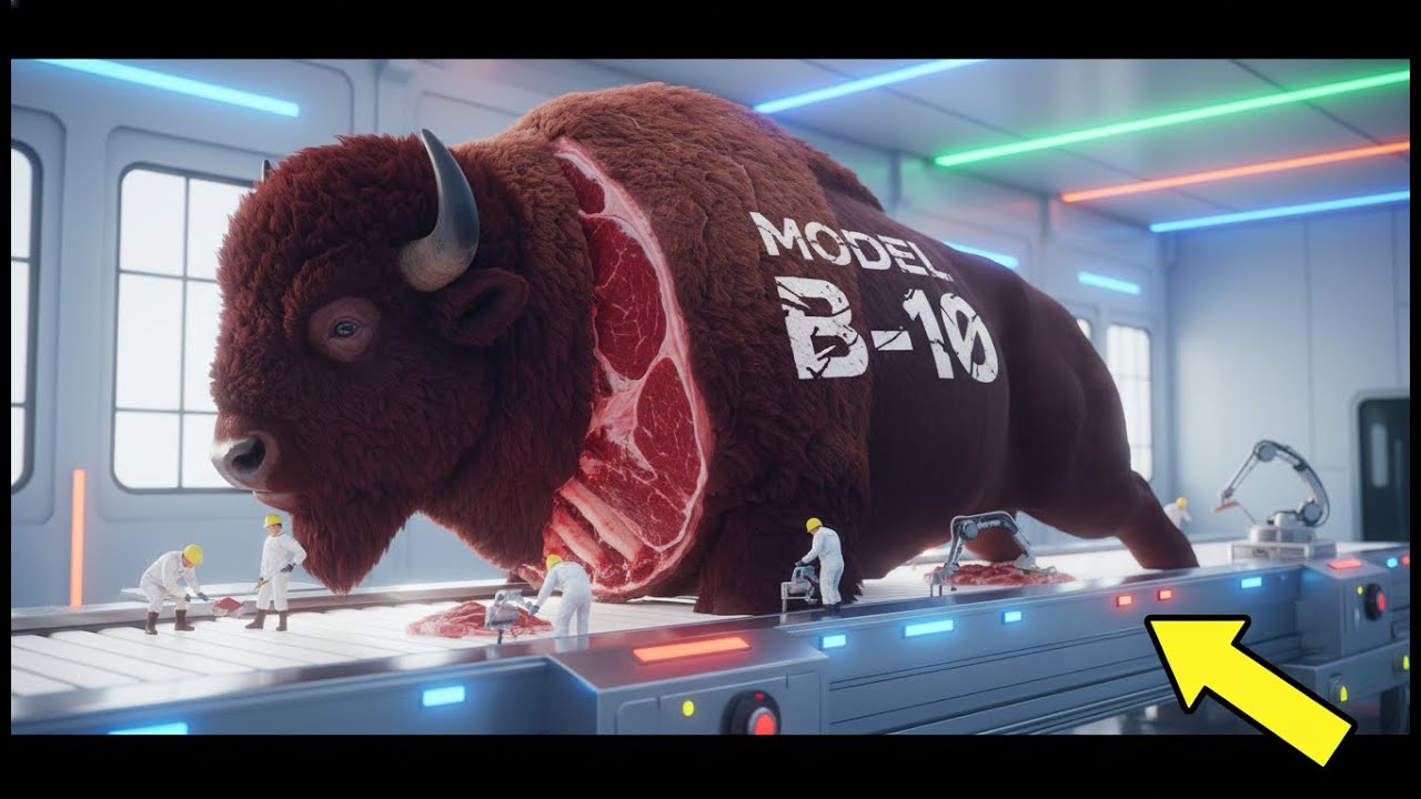 Inside the Factory: Grass-Fed Bison Sirloin Tip & Nitrogen Flushing Packaging B-10