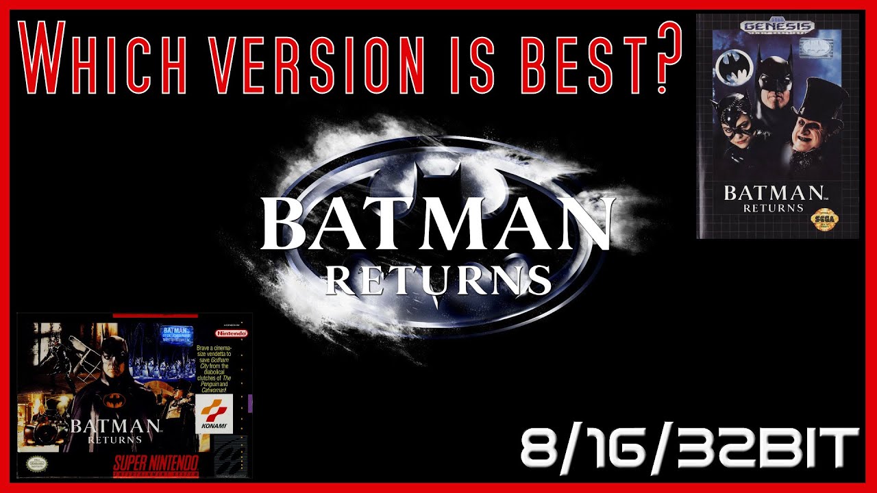 Which version is best? Batman Returns Megadrive vs SNES