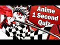 Anime Opening Quiz | 1 Second Challenge [ 60 Openings ] Very Easy - Medium