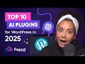 Top 10 AI Plugins for WordPress in 2025
