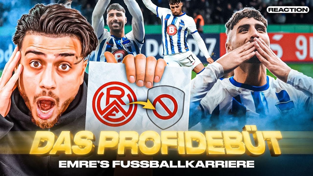 EMRE WAR FAST PROFI FUßBALLER ? 😱 NADER JINDAOUI ÜBER SEINE KARRIERE 🤩 Reaction