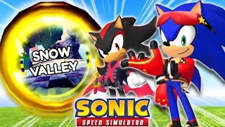 Rockstar Sonic & Shadow Update In Sonic Speed Simulator