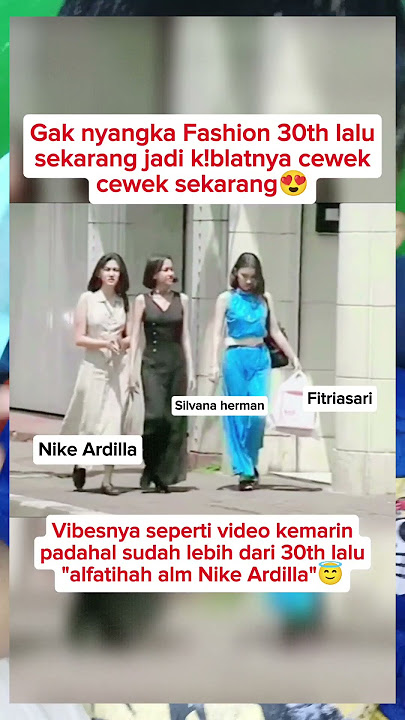 Gak nyangka ternyata sudah 30th lalu #shorts #artist #selebriti #nikeardilla #nikeardila #videoviral
