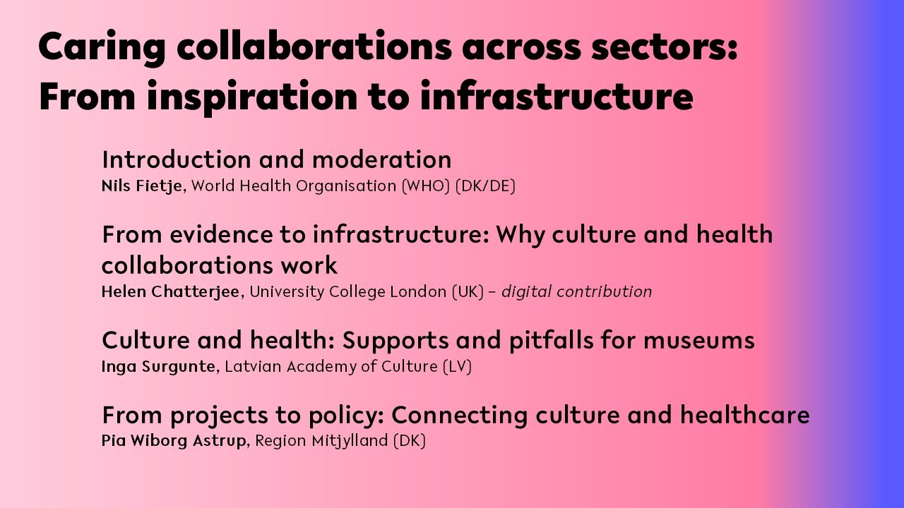 Thumbnail for NEMO European Museum Conference 2025 | Caring collaborations: From inspiration to infrastructure