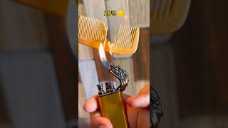 Lighter 🆚️ Comb, The Last Lighter Is Too Powerful, Right? #Creativelighter