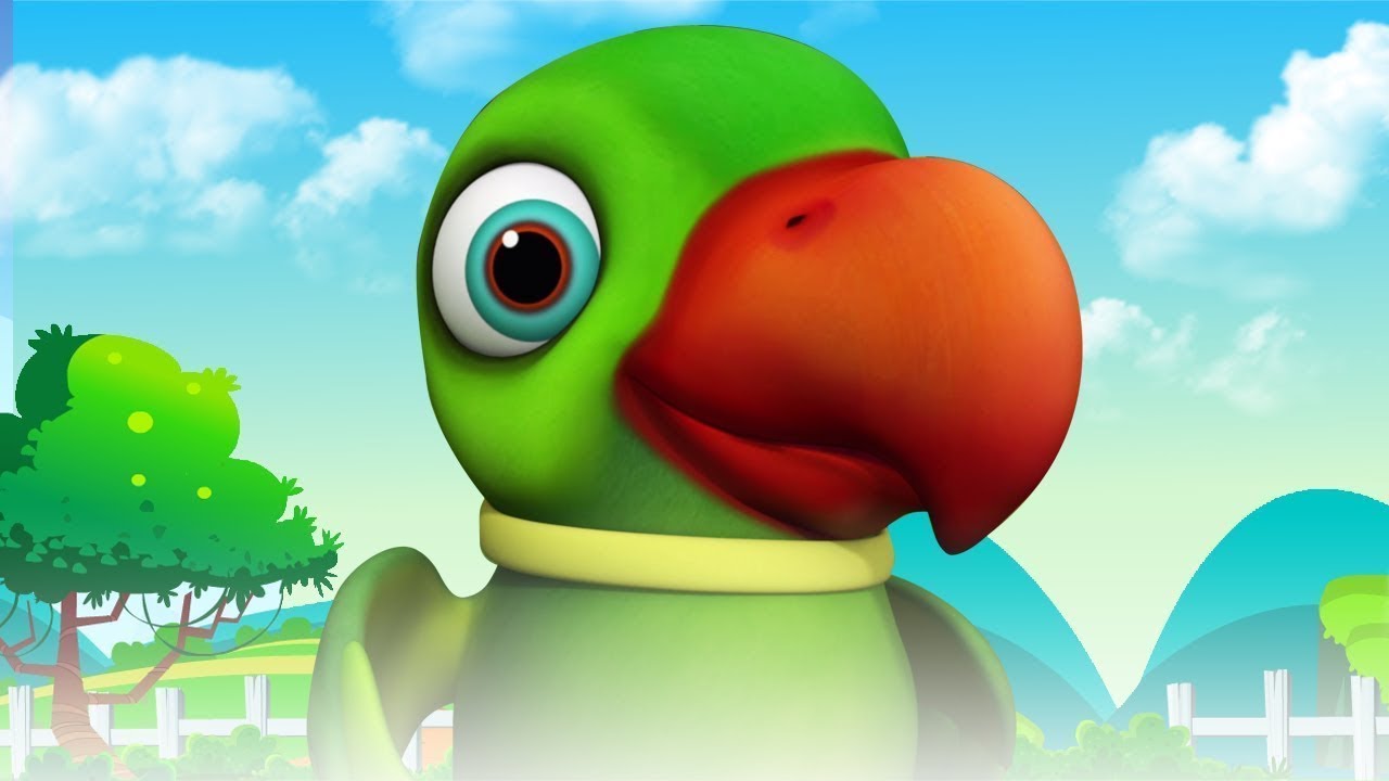 Mai tota mithu mithu Mai tota hare rang ka Hindi rhymes for kids Mithu ...