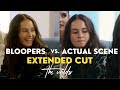 The Wilds S1 | Bloopers vs. Actual Scene (Extended Cut)