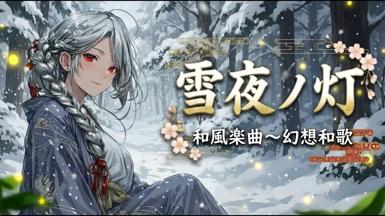 「和楽曲〜幻想和歌」　雪夜ノ灯（ゆきよのひ）