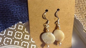 Create Lovely Shell and Pearl Earrings - DIY Style - Guidecentral