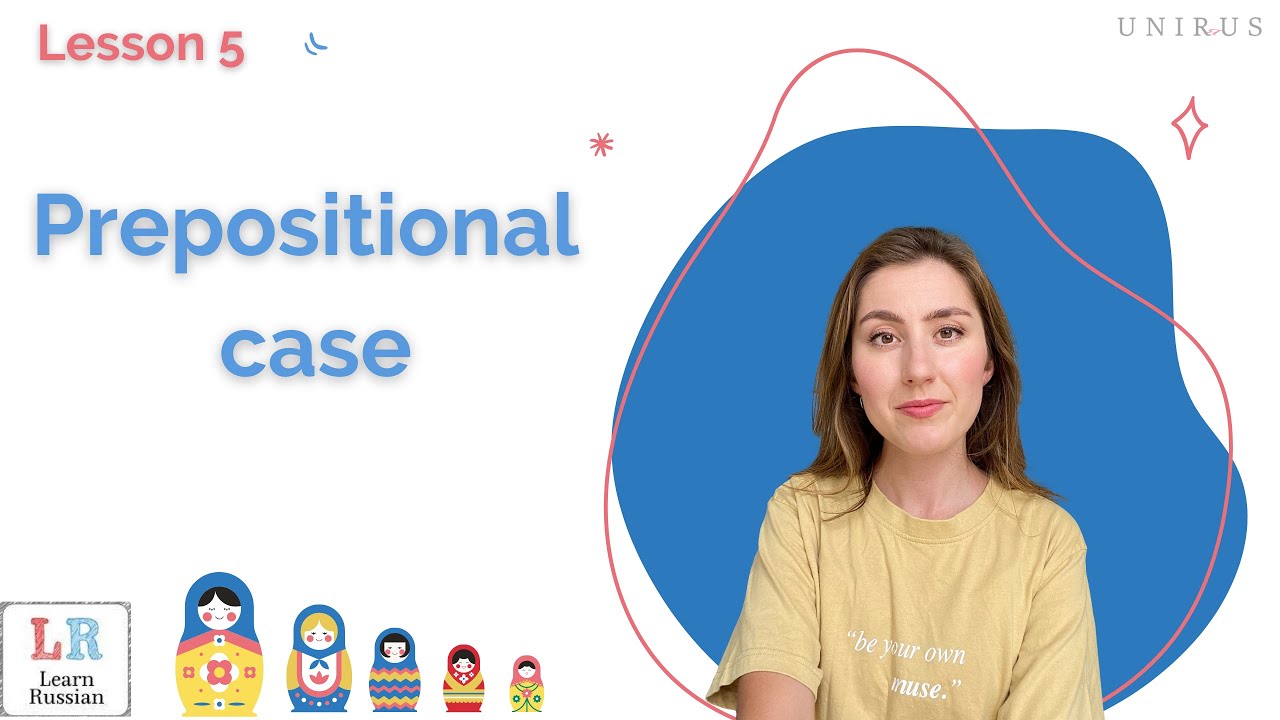 Prepositional case in Russian - YouTube