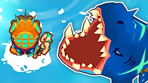 MAX Power Megalodon Is ABSURD! (5th Tier Beast Handler In Bloons TD 6)