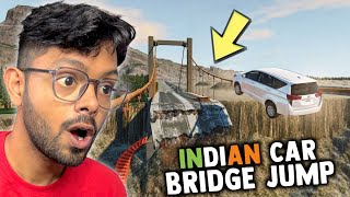 INDIAN CARS CRAZY BRIDGE JUMP CHALLENGE - BeamNG  screenshot 5