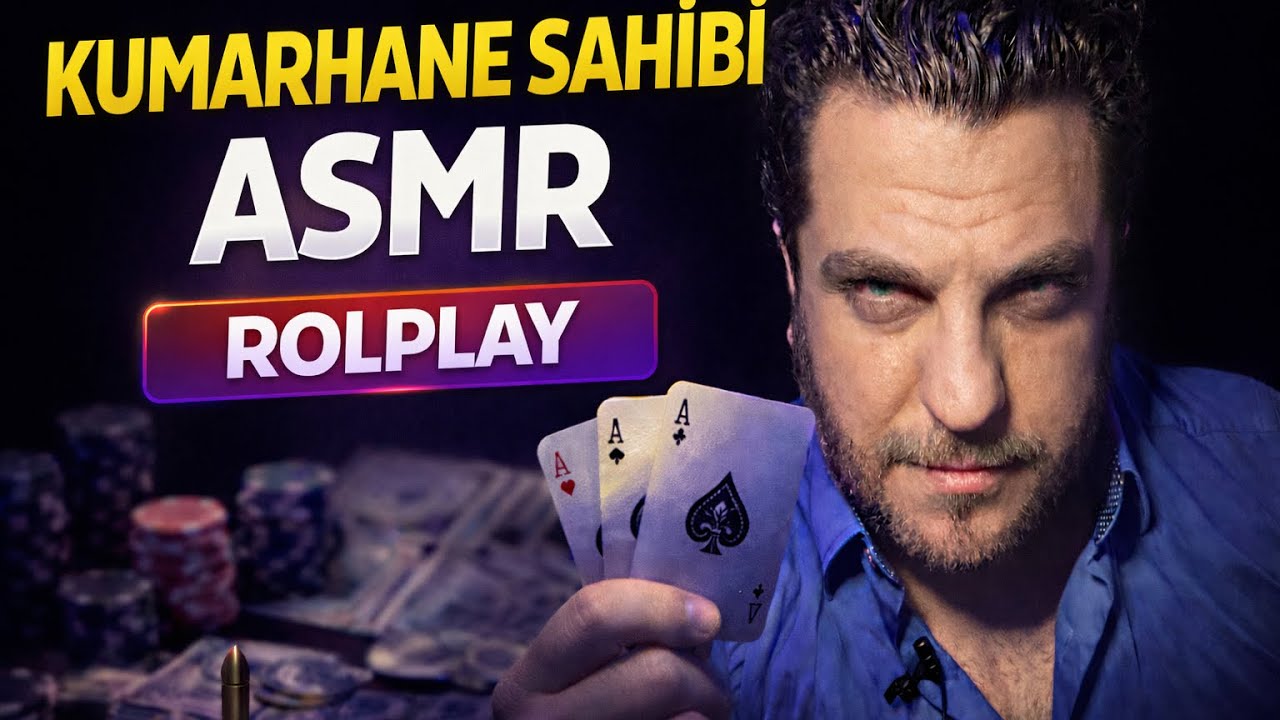 Kumarhane Sahibi ASMR 🎲 Poker & Para Sesleri | Kumarın Gerçek Yüzü (Rol Play Sohbet) 