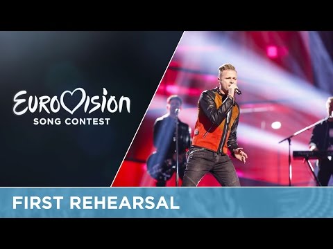 Nicky Byrne - Sunlight (Ireland) First rehearsal