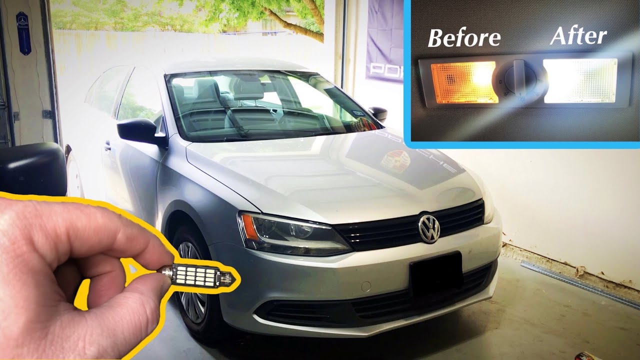 Replacing MK6 VW Jetta Interior Lights (20112018 Jetta) YouTube