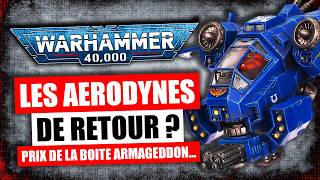PRIX DE LA BOITE ARMAGEDDON, NOUVELLES REGLES TRES INQUIETANTES ! 😮  #warhammer40k