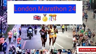 London Marathon 2024 I Elite Woman Finish 🌠🏅