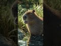 Chill vibes, zero stress#CapybaraLife #CalmAnimals #PeacefulVibes #NatureReels #viralvideo