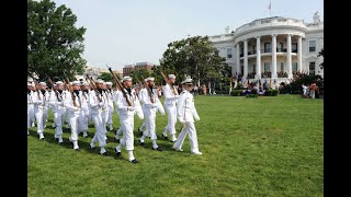 U.S. Navy Ceremonial Guard:  Witness to History