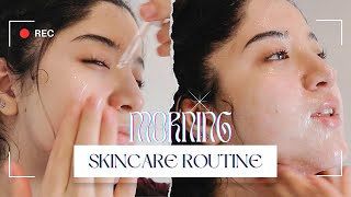 🌞 MORNING SKINCARE ROUTINE I روتيني ‏الصباحي للعناية بالبشرة ‏بالمستحضرات الكورية (KOREAN PRODUCTS)