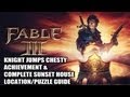 Fable 3 - Knight Jumps Chesty Achievement Guide &amp; COMPLETE Sunset House Location/Puzzle Guide