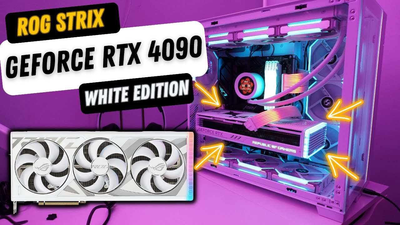 ASUS ROG STRIX GeForce RTX 4080 White OC Edition - Official Unboxing 