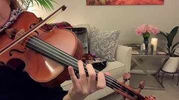 E Major Scale Viola Tutorial