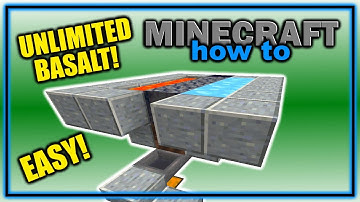 How to Make an EASY Basalt Generator in Minecraft! (pre-1.21) | Easy Minecraft Tutorial