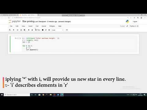 Rapid Problems| How to print vertical mountain with stars. || Python