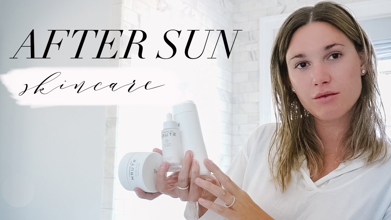 SUMMER SKINCARE ROUTINE & AFTER SUN PRODUCTS TO HEAL YOUR BURN! - YouTube