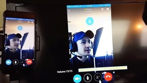 How to Connect Skype to HDTV w/ iPhone (iOS Device)