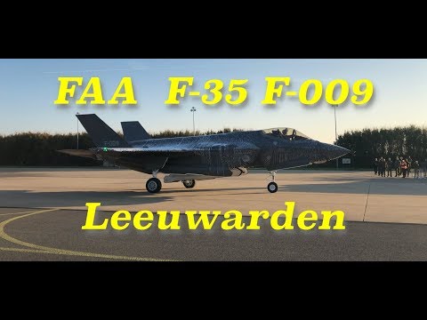 F-35 F-009 FAA AIRBASE LEEUWARDEN 31-10-2019