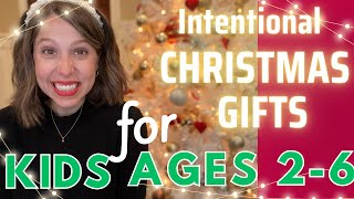What I'm giving my kids for Christmas || Minimal gift ideas for kids ages 2-6