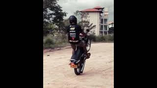 Sri Lankan bike stunt