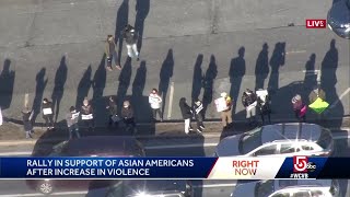 Andover rally held in support of Asian Americans after recent violence