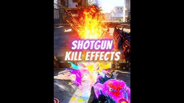 All Shotgun Kill Effects in CODM! #codm #codmobile #callofdutymobile